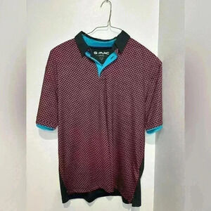 G MAC Men’s Golf Polo Size Large Great Condition